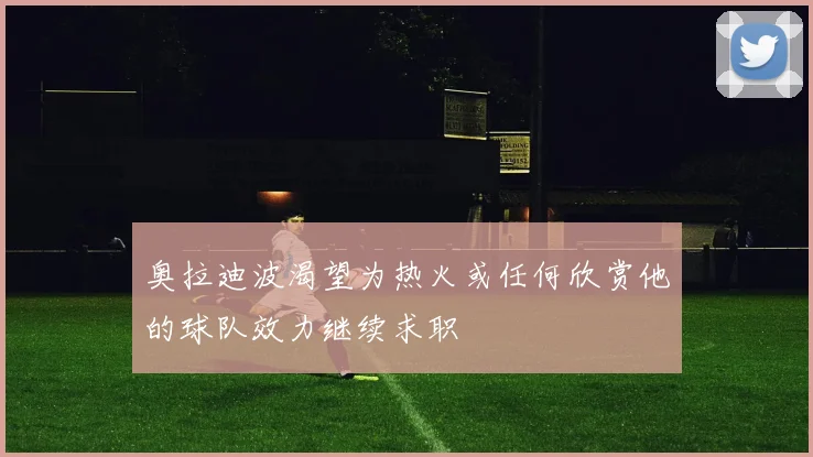 奥拉迪波渴望为热火或任何欣赏他的球队效力继续求职